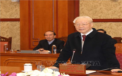 Tổng Bí thư chủ trì cuộc họp của Ban Bí thư đánh giá công tác tổ chức Tết Quý Mão 2023