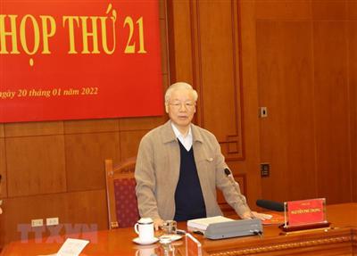 Tổng Bí thư chủ trì họp Ban Chỉ đạo Trung ương về phòng, chống tham nhũng, tiêu cực