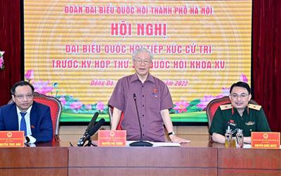 Tổng Bí thư Nguyễn Phú Trọng : 'Từng bước hoàn thiện Luật đất đai'