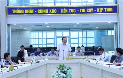 Tổng cục Khí tượng thủy văn theo sát diễn biến mưa lũ tại Bắc Bộ