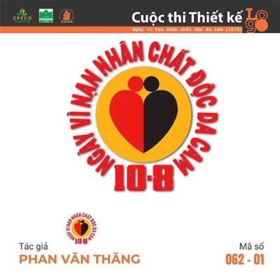 Tổng kết cuộc thi thiết kế logo nhân ngày vì nạn nhân chất độc da cam