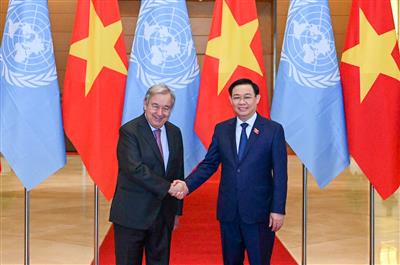 Tổng Thư ký Guterres: Tiếng nói của Việt Nam được các quốc gia tôn trọng
