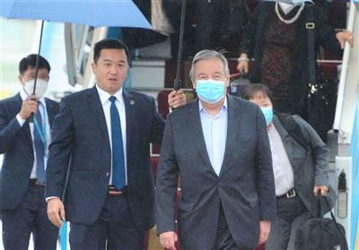 Tổng Thư ký LHQ António Guterres bắt đầu chuyến thăm chính thức Việt Nam