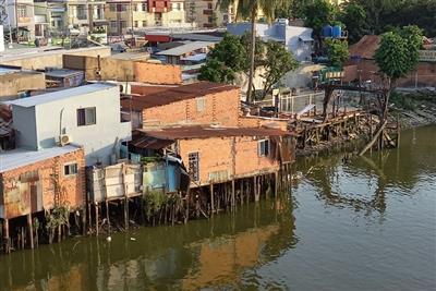 TP.HCM: Đề xuất tăng mức hỗ trợ cho nhà dân sống trên kênh, rạch