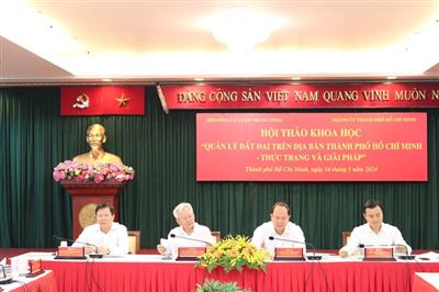TP.HCM: Giải pháp nâng cao hiệu quả quản lý đất đai
