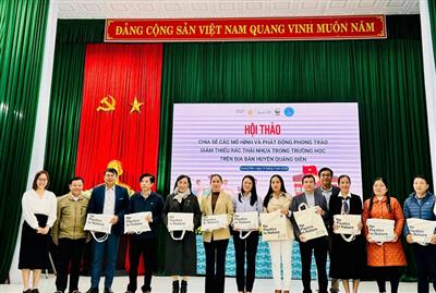 TP. Huế: Sẽ triển khai các hoạt động giảm rác thải nhựa tại Quảng Điền