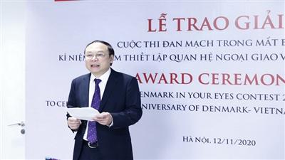 Trao giải cuộc thi “Đan Mạch trong mắt em” năm 2020