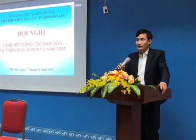 Triển khai các nhiệm vụ khoa học công nghệ trong lĩnh vực địa chất và khoáng sản