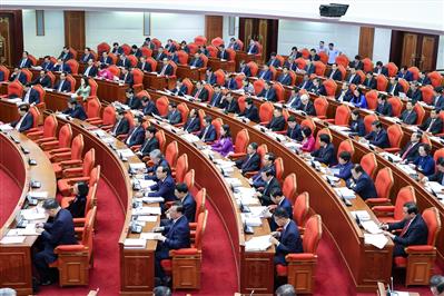 Trung ương thảo luận về xây dựng và hoàn thiện Nhà nước pháp quyền XHCN