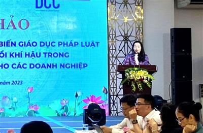 Tuyên truyền quy định về biến đổi khí hậu trong Luật Bảo vệ môi trường tới doanh nghiệp