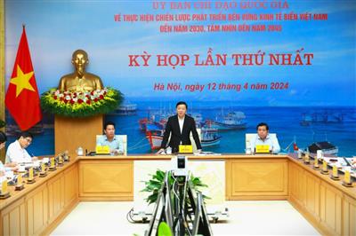 Ủy ban Chỉ đạo quốc gia về thực hiện Chiến lược phát triển bền vững kinh tế biển Việt Nam tổ chức kỳ họp lần thứ I