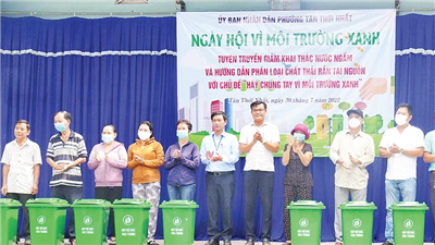 Vì môi trường xanh, sạch, trong lành