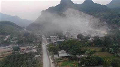 Vi phạm quy định khai thác khoáng sản, một công ty bị phạt 667 triệu đồng