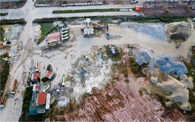 Vi phạm tại Dự án ‘Hạ tầng, kho bãi Trung tâm Logistics Quốc tế thành phố Bắc Giang'