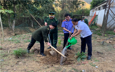 Sơn La: Viện KSND huyện Sông Mã phối hợp tổ chức “Tết trồng cây đời đời nhớ ơn Bác Hồ” Xuân Nhâm Dần năm 2022