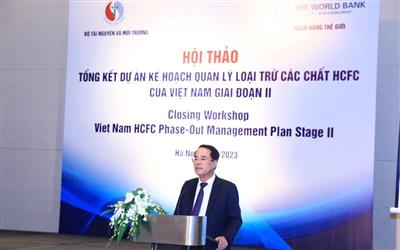 Việt Nam đã đáp ứng cam kết, đạt nhiều kết quả rất tích cực trong bảo vệ tầng ô-dôn