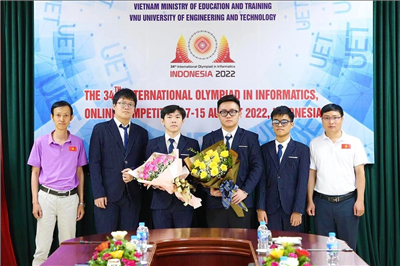 Việt Nam giành 4 huy chương, lọt top 10 Olympic Tin học quốc tế