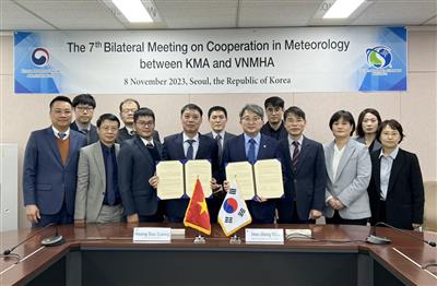 Việt Nam - Hàn Quốc: Hợp tác toàn diện trong lĩnh vực Khí tượng thủy văn