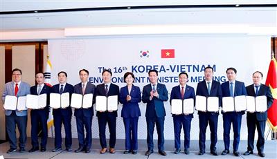 Việt Nam - Hàn Quốc: Triển khai thực hiện hợp tác toàn diện trong lĩnh vực môi trường