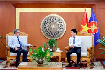 Việt Nam - Italy: Thúc đẩy mối quan hệ hợp tác trong lĩnh vực tài nguyên và môi trường ngày càng toàn diện