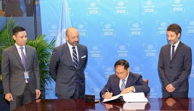 Việt Nam ký hiệp định mang tính lịch sử về biển cả