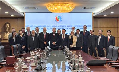 Việt Nam và Cộng hòa Séc tăng cường hợp tác về địa chất, khoáng sản