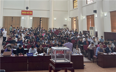 Việt Yên: Đấu giá thành công quyền sử dụng 62 lô đất ở, thu chênh lệch cao