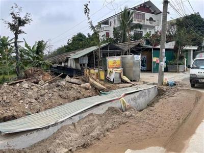 Vĩnh Phúc: Tam Hồng (Yên Lạc) xử lý vi phạm Luật Đất đai, lấn chiếm, chuyển đổi mục đích sử dụng, xây dựng trái phép