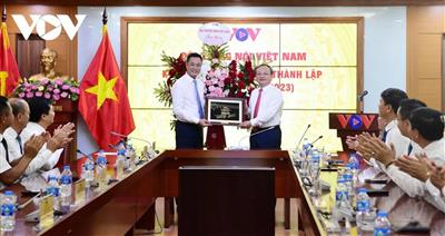 VOV và VTV tăng cường hợp tác, tuyên truyền giữa hai cơ quan báo chí chủ lực