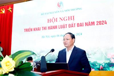 Vụ Đất đai (Bộ TN&MT) tích cực hoàn thiện các thủ tục, đẩy sớm hiệu lực thi hành Luật đất đai năm 2024