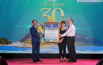 Vườn Quốc gia Côn Đảo nhận giấy chứng nhận Vườn Di sản ASEAN