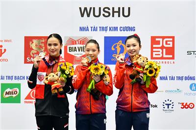 Wushu Việt Nam khởi đầu thuận lợi tại SEA Games 31