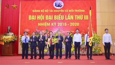Xây dựng Đảng bộ Bộ Tài nguyên và Môi trường trong sạch, vững mạnh, lãnh đạo hoàn thành tốt nhiệm vụ chính trị