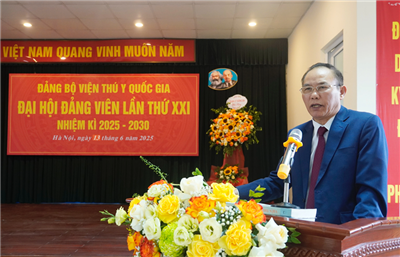 Xây dựng Đảng bộ vững mạnh, đưa Viện Thú y Quốc gia lên tầm cao mới