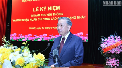 Xây dựng Học viện Chính trị quốc gia Hồ Chí Minh thật sự trở thành hình mẫu về công tác xây dựng Đảng