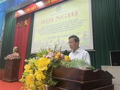 Xây dựng mô hình điểm “Thu gom bao gói thuốc bảo vệ thực vật sau sử dụng, xử lý phế phụ phẩm nông nghiệp”