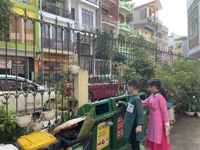 Xây dựng trường học xanh, sạch, đẹp, thân thiện