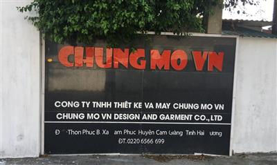 Xử phạt công ty may xả thải vượt tới 2.200 lần quy chuẩn cho phép