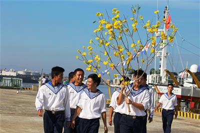 Xuân Quý Mão trên đảo Trường Sa