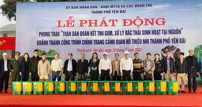Yên Bái phát động phong trào bảo vệ môi trường xanh, sạch, đẹp