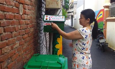 Ngôi nhà của pin - Mô hình an toàn cho môi trường và sức khỏe con người