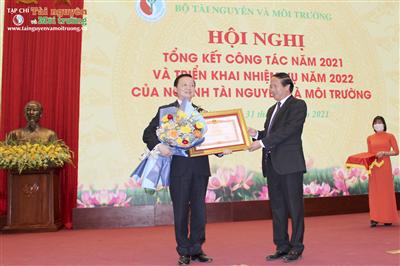 Bộ Tài nguyên và Môi trường tổ chức Hội nghị tổng kết công tác năm 2021 và triển khai nhiệm vụ năm 2022