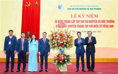 Tạp chí Tài nguyên và Môi trường kỷ niệm 20 năm ngày thành lập và ra mắt chuyên trang Tạp chí điện tử tiếng Anh