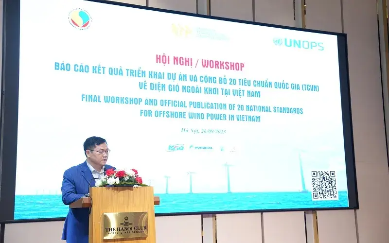 Việt Nam công bố 20 Tiêu chuẩn quốc gia về Điện gió ngoài khơi