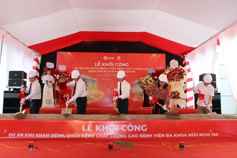 Khởi công dự án bệnh viện 350 giường bệnh chất lượng cao tại Lào Cai