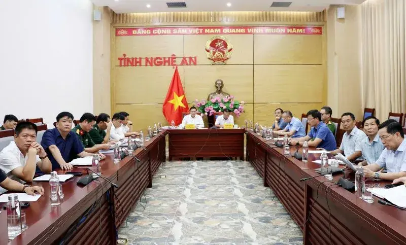Nghệ An: Hoãn các cuộc họp chưa thật sự cần thiết tập trung ứng phó với siêu bão Ragasa