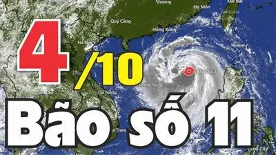 Tin bão khẩn cấp: Cơn bão số 11
