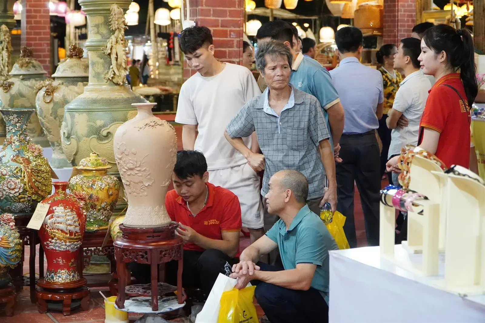 Hội chợ Làng nghề Việt Nam lần thứ 21: Nơi tinh hoa thủ công hội tụ