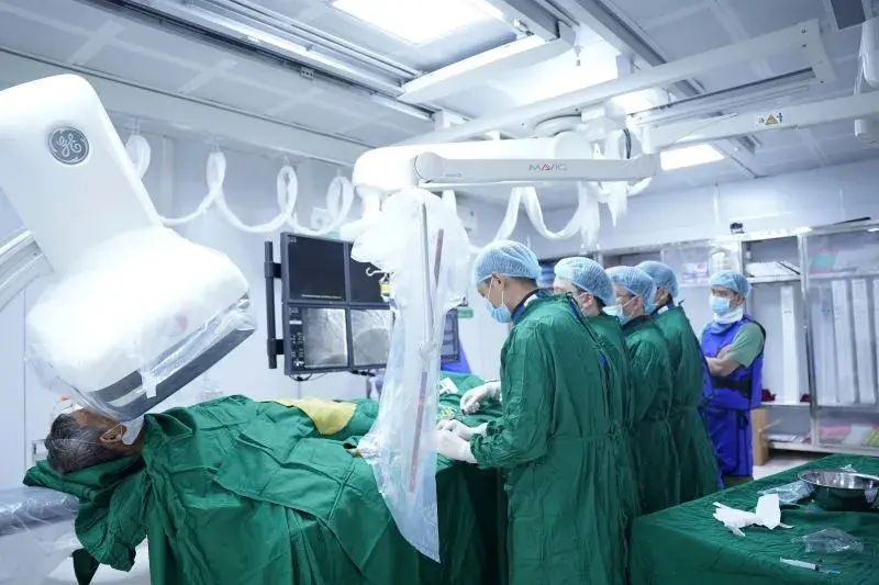 Bệnh viện Đa khoa thành phố Vinh: Cấp cứu kịp thời ca nhồi máu cơ tim bằng can thiệp nong và đặt stent mạch vành
