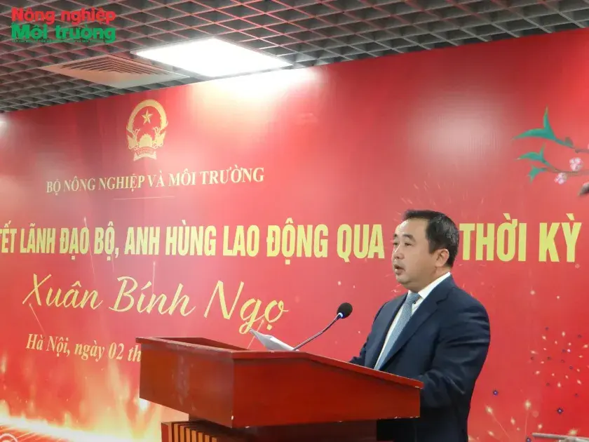 Gặp mặt, tri ân các đồng chí nguyên lãnh đạo Bộ, Anh hùng Lao động nhân dịp Tết Nguyên đán Bính Ngọ 2026